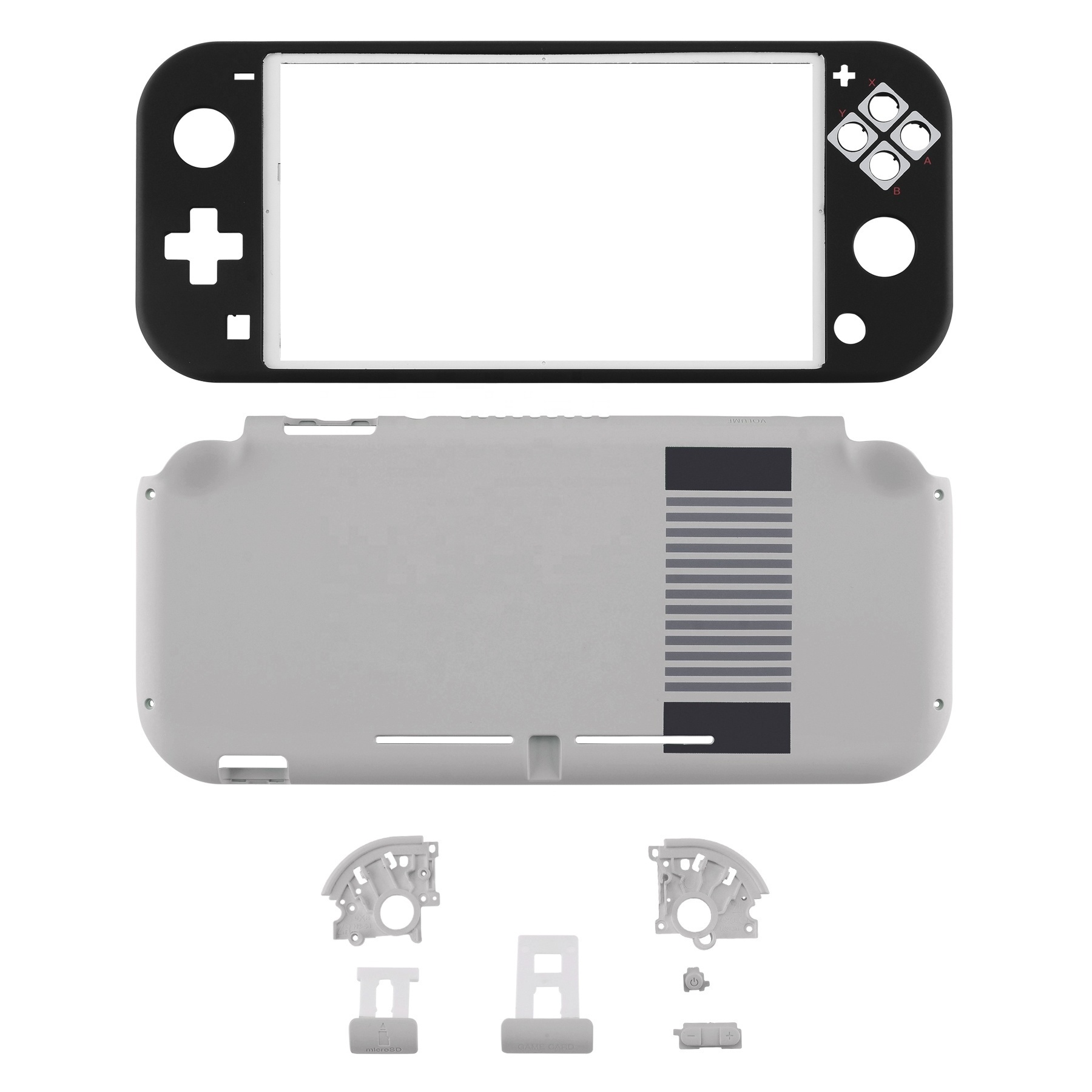 Wholesale Game Accessories N E S Style Pattern Custom Replacement Front Back Shell For Original Nintendo Switch Lite Console