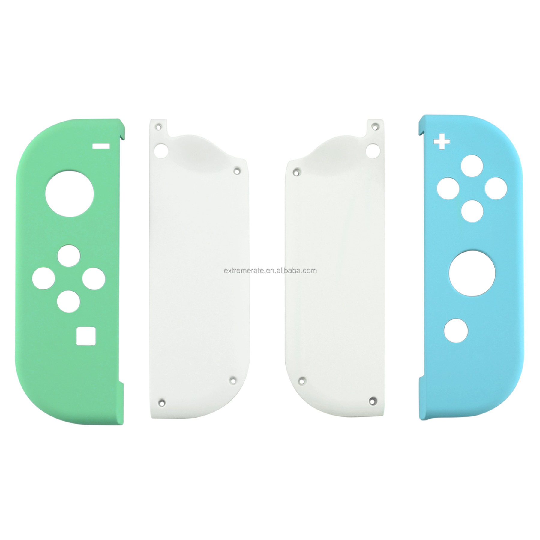 eXtremeRate Mint Green & Heaven Blue Left Right Joystick Handle Shell Case Other Game Accessories For Nintendo Switch Mod &OLED