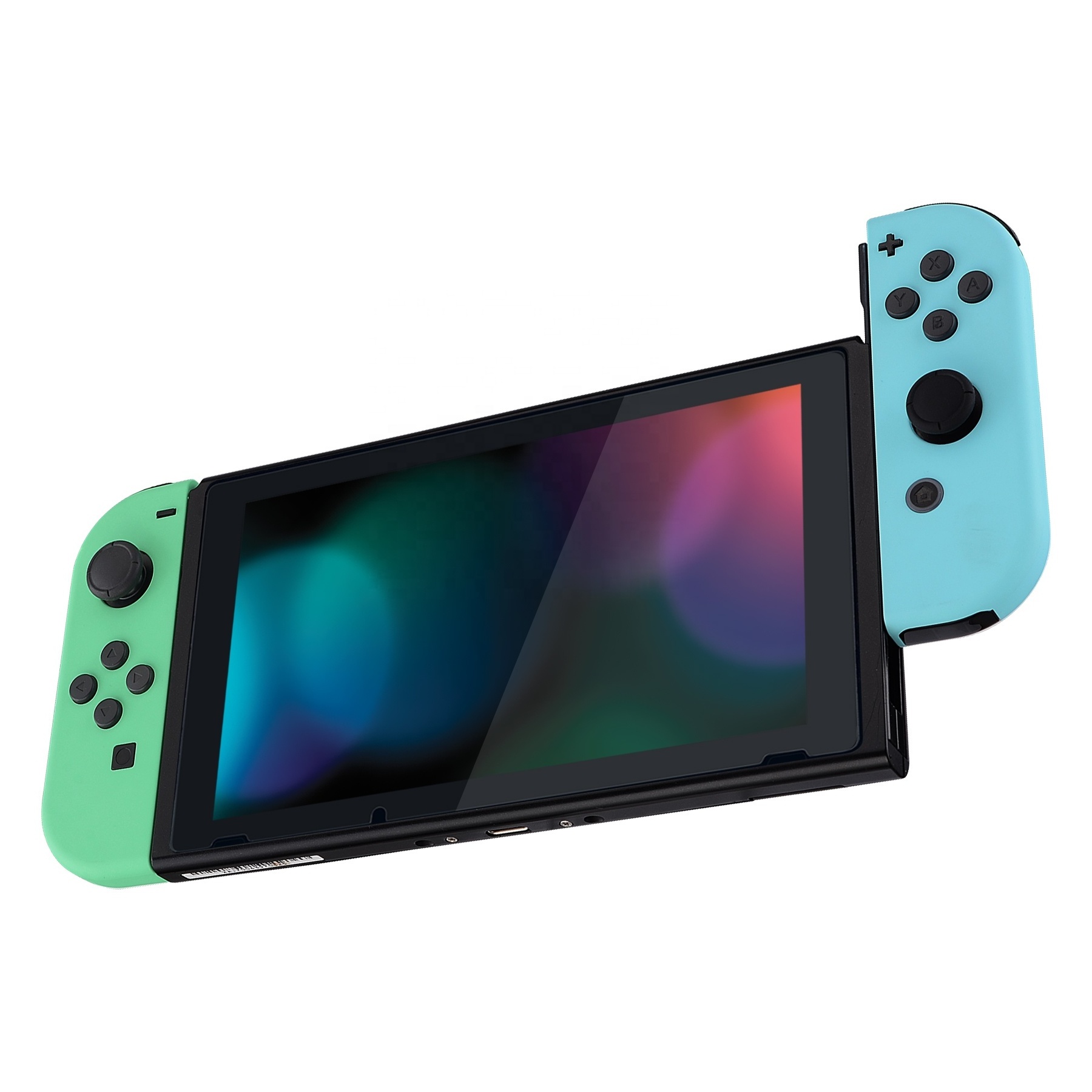 eXtremeRate Mint Green & Heaven Blue Left Right Joystick Handle Shell Case Other Game Accessories For Nintendo Switch Mod &OLED