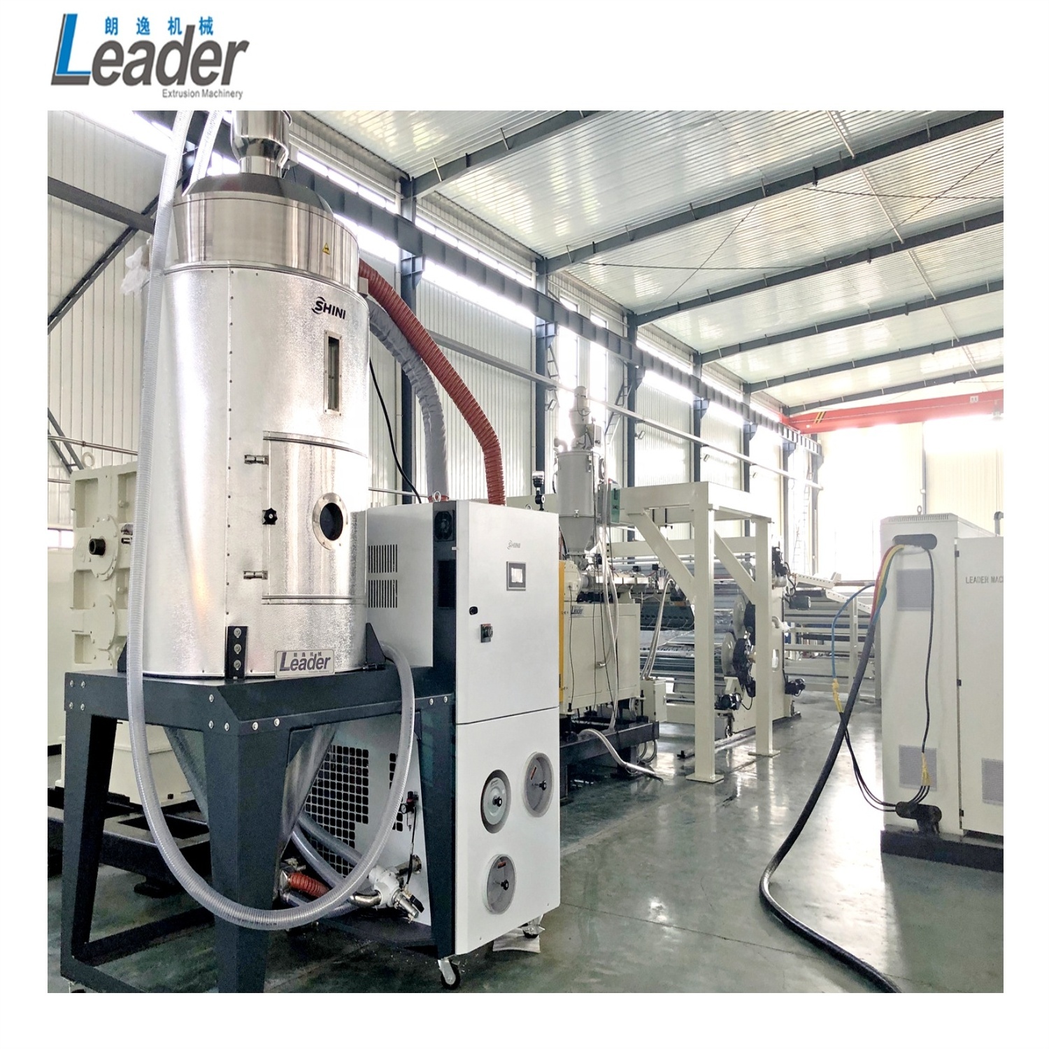 Leader PC  PMMA Sheet  extruder Acrylic Auto Glass plastic sheet making Machine +8613361497218