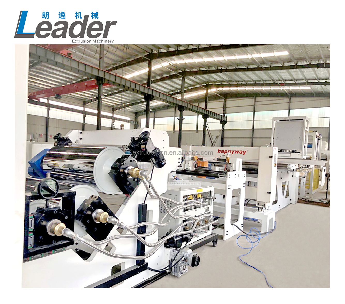 PET Sheet Extrusion Machine / Single Multi-layer PET Sheet Extruder Production Line