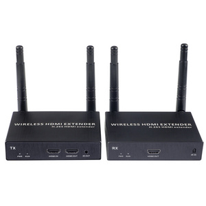 EXVIST 4K@30FPS KVM 1*TX+3*RX 100M Wireless HDMI Extender Kit 4K Video Splitters & Converters 328ft Transmission 100M Receiver