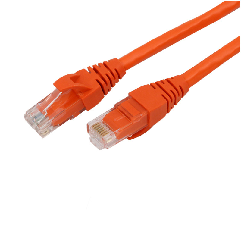 High quality Ethernet cable cat5e cat6 c6a UTP 1,3,5,10M blue bend insensitive solid stranded patch cord cat6 lan patch cord ul