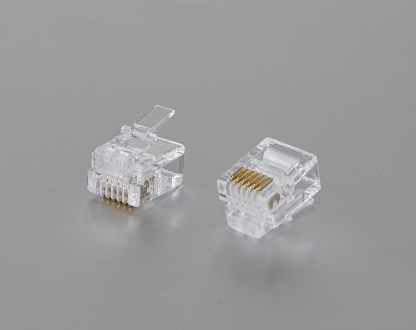 EXW High Quality RJ11 RJ12 Connector Plug 6P6C rj11 4p2c 4p4c RJ11 connector