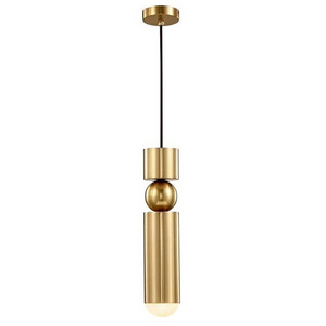 Modern Industrial Gold LED Pendant Light Fixture Ambient Lighting Kitchen Dining Room Living Room Bedroom-Iron Hotels Indoor Use