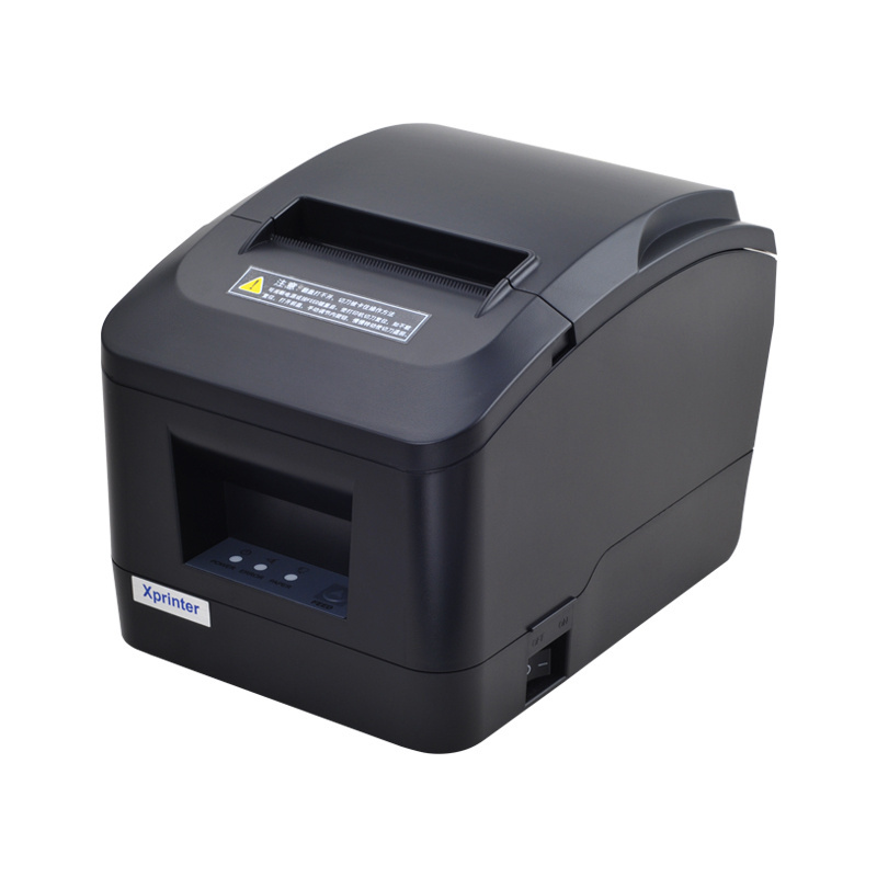 80mm thermal receipt printer Supermarket POS invoice printing Xprinter cash box catering receipt printing xp-160m USB LAN