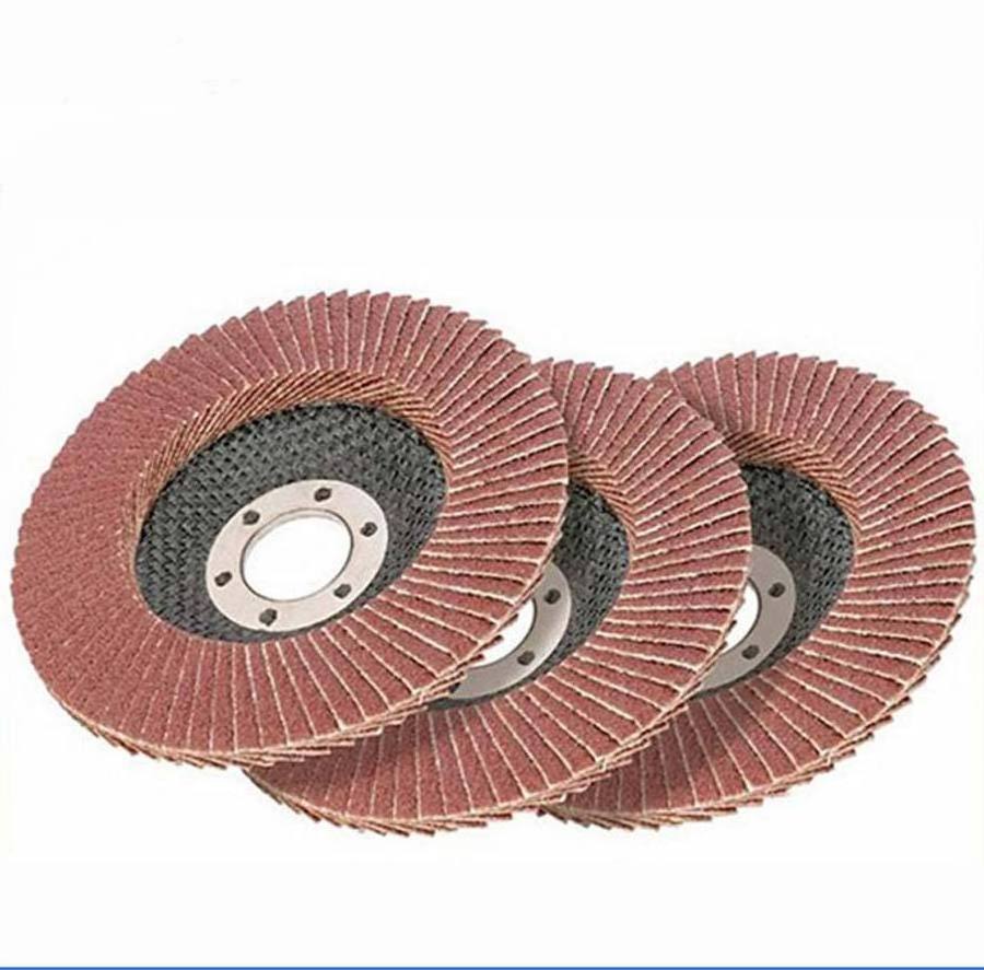 T27 T29 115x22mm 125x22mm 180x22mm Zirconia Corundum 4 1/2 Inch Flap Disc Sanding Grinding Wheel