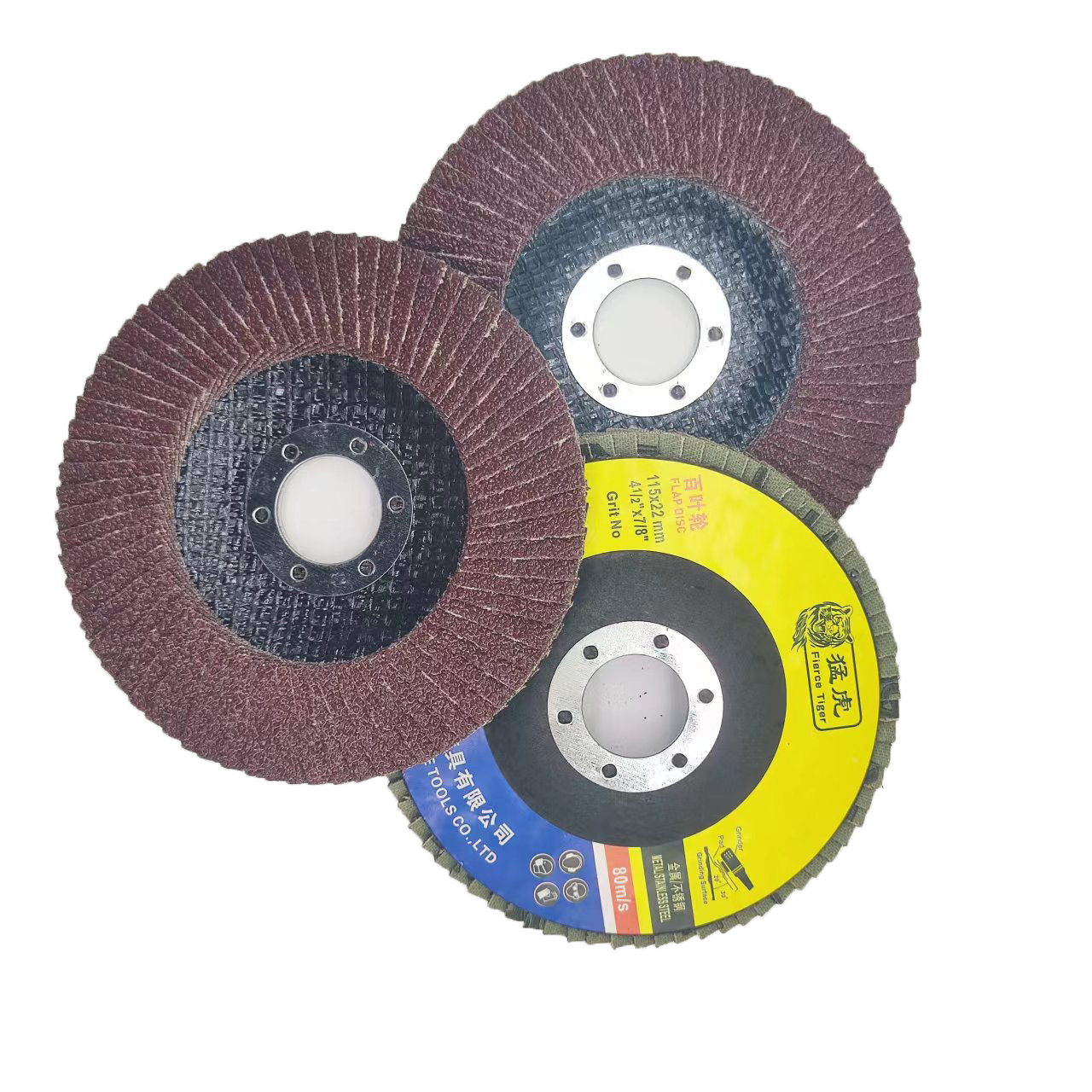 T27 T29 115x22mm 125x22mm 180x22mm Zirconia Corundum 4 1/2 Inch Flap Disc Sanding Grinding Wheel