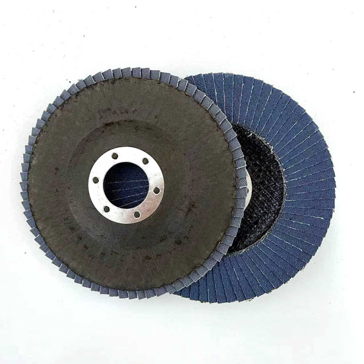 Hote sale 4.5 Inch 5 inch 115mm 125mm Silicon carbide abrasive tools mesh cover flexible flap disc grinding wheel