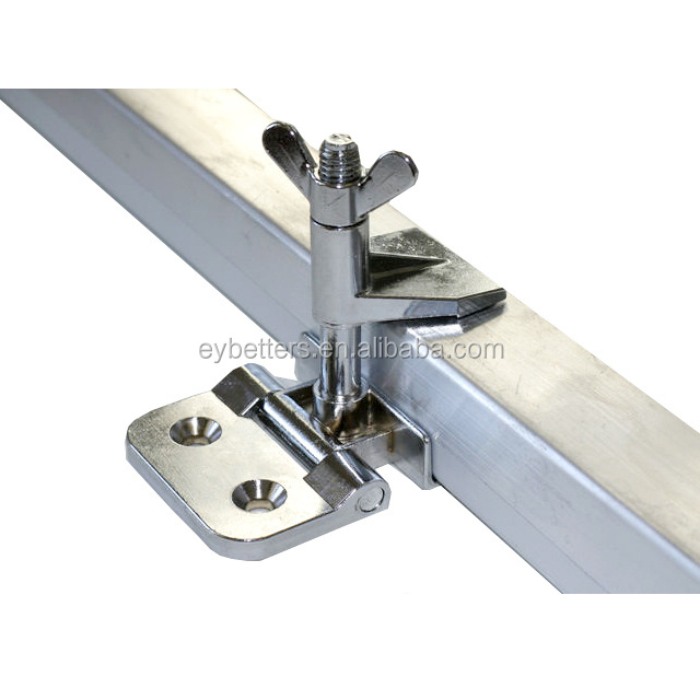 hinge clamps for silk screen printing