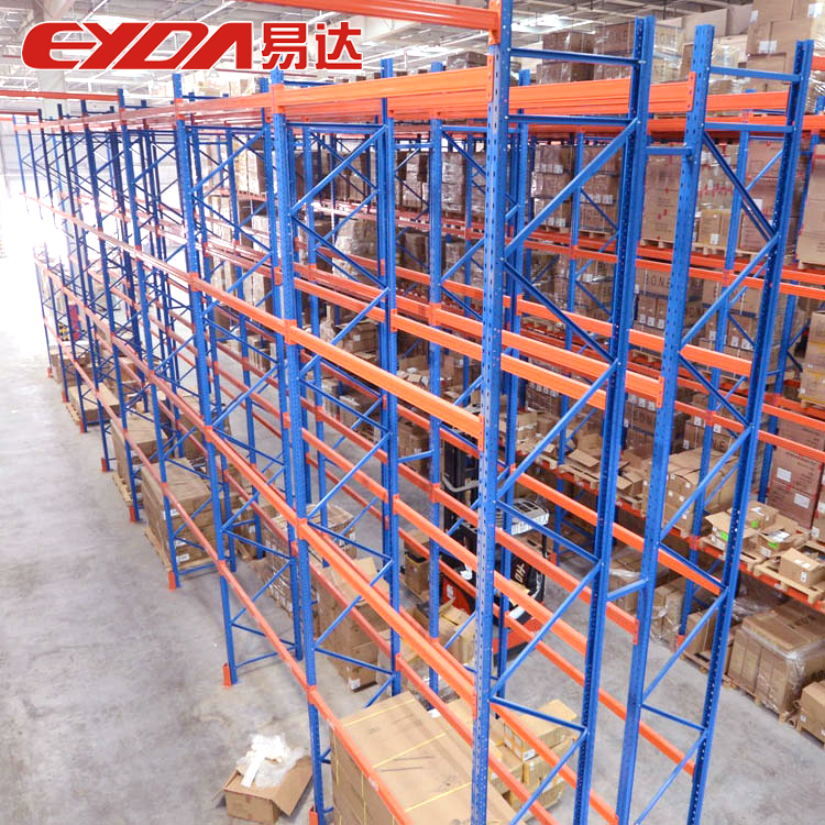 Industrial factory warehouse racking system manufacturer steel rack storage shelving heavy duty pallet racking