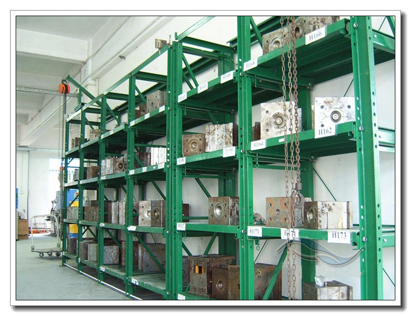 Guangzhou industrial warehouse storage steel heavy duty drawer die mold rack