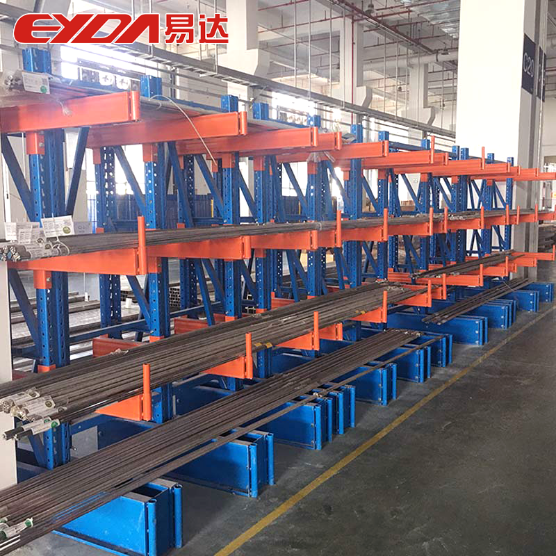 Racking for rebar storage  shelves long arm cantilever rack