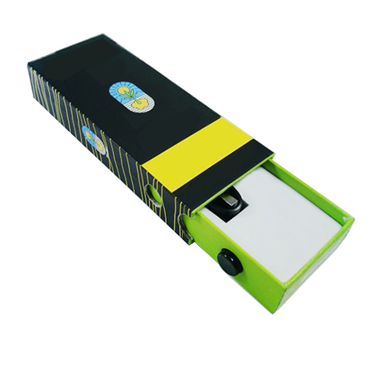 Custom 1ml Cartridge Childproof Packaging Box with PVC Window