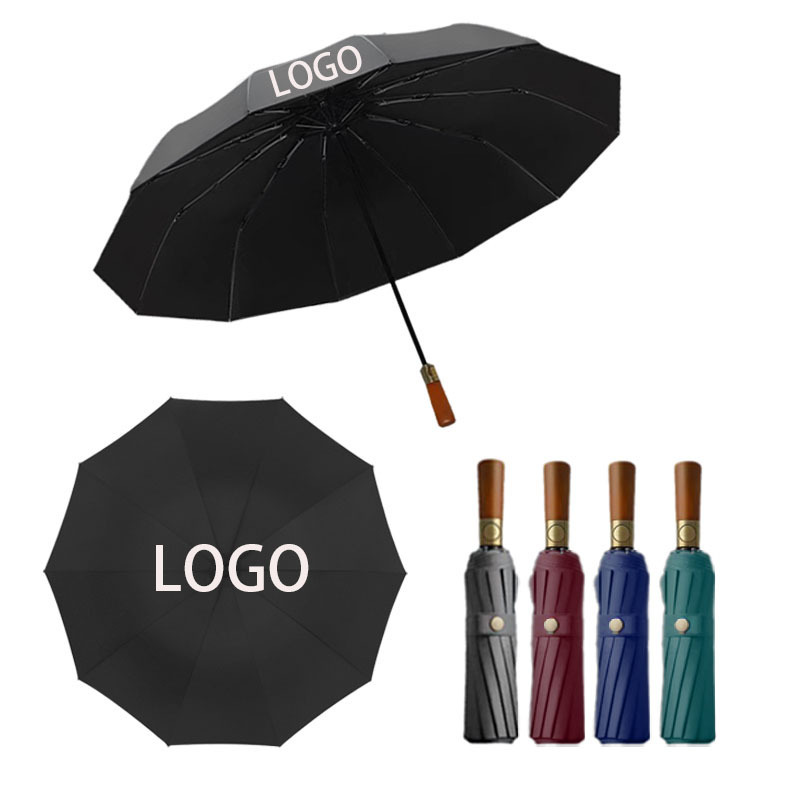 Hot Sale Paraguas 3 Folding Uv Umbrella With Logo Travel Automatic Umbrellas For The Rain