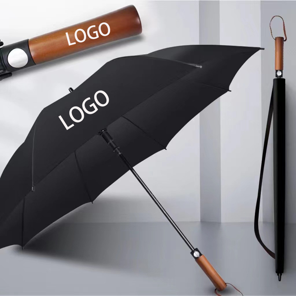 sombrillas umbrella Factory Wholesale Personality quality big Golf Umbrellas Custom Logo Promotional Umbrella with logo for sale