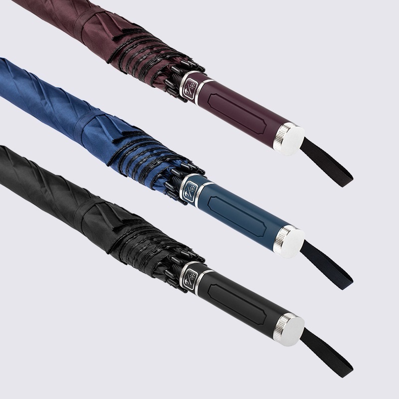 Wholesale Custom Logo big Windproof Umbrella Automatic Open Straight Golf Umbrella with logo