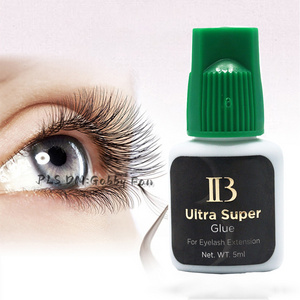 Korea accept customized 5ml IB Ultra Super Volume individual Adhesive Private Label Eyelashes Extension glue