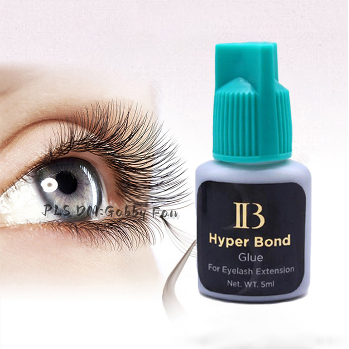 Korean Eyelashes Black Adhesive 0.5s Adhesive ib hyper bonder fast dry grafting False Eyelash Extensions Glue