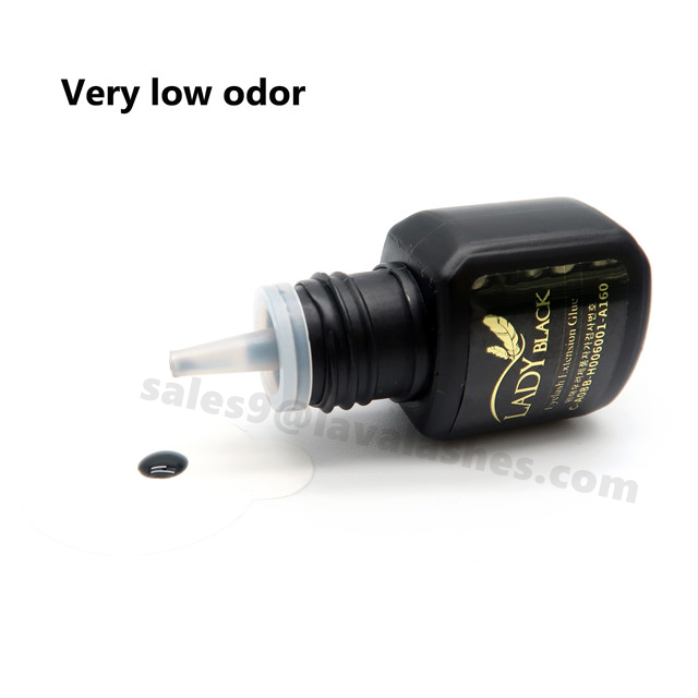 OEM ODM Eyelash Extensions Glue super fast strong adhesive eyelash glue Sensitive lady black glue