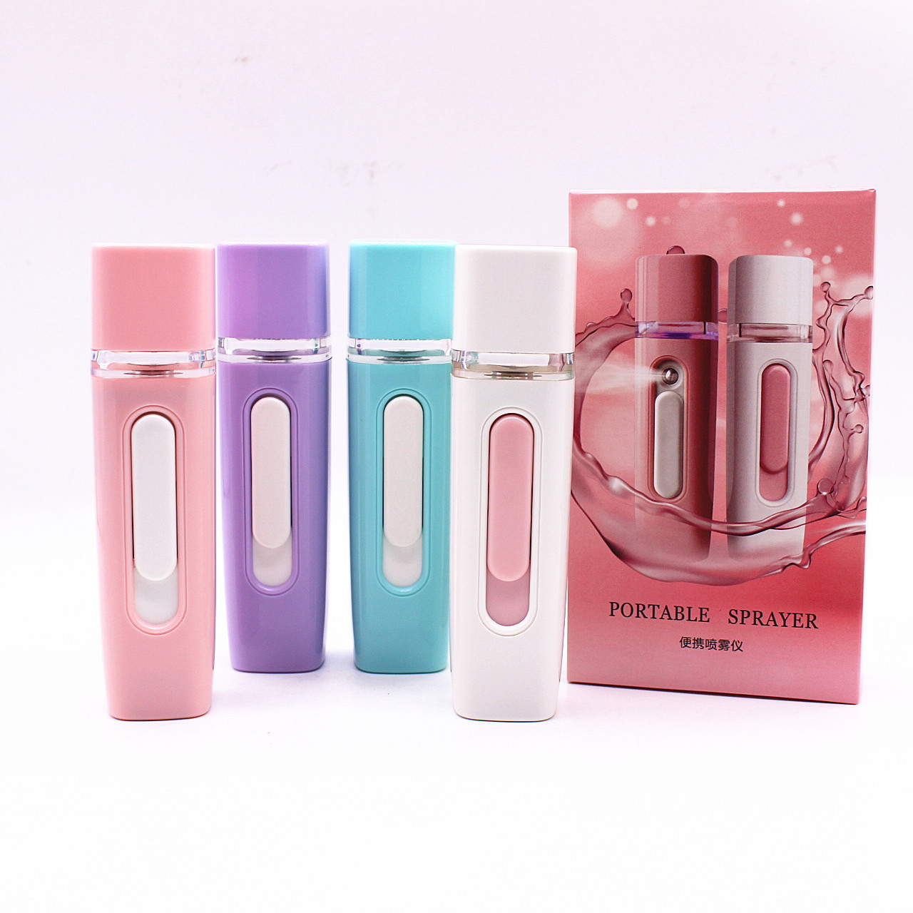 Portable Eyelash Extension Nano Spray Sanitizing Mini moisturizer handy Nano Face Spray For Lashes Vapor Facial Nano Spray