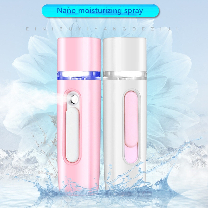 Portable Eyelash Extension Nano Spray Sanitizing Mini moisturizer handy Nano Face Spray For Lashes Vapor Facial Nano Spray