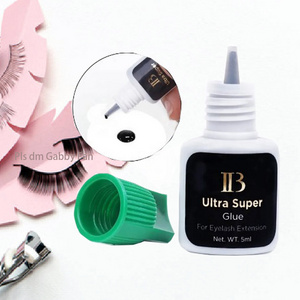 IB hot selling Private Label Ultra super Lash Glue Korea Eyelash false grafting Adhesive eyelash extension glue