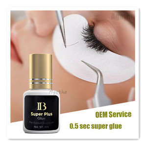 Original Korea High Quality 5ml Lashes Glue Free sample customized label Eyelash Extension ib Glue Adhesive