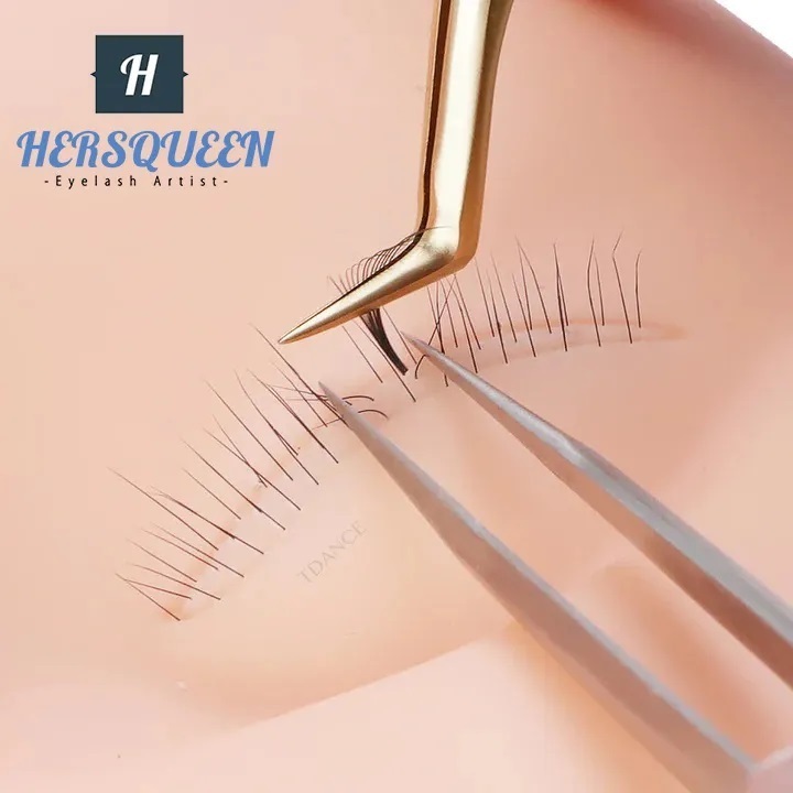 Silicone Mannequin Training Head Professional Eyelash Extension Practice False Heads Lash Tool Top Quality Lashing Training Kits