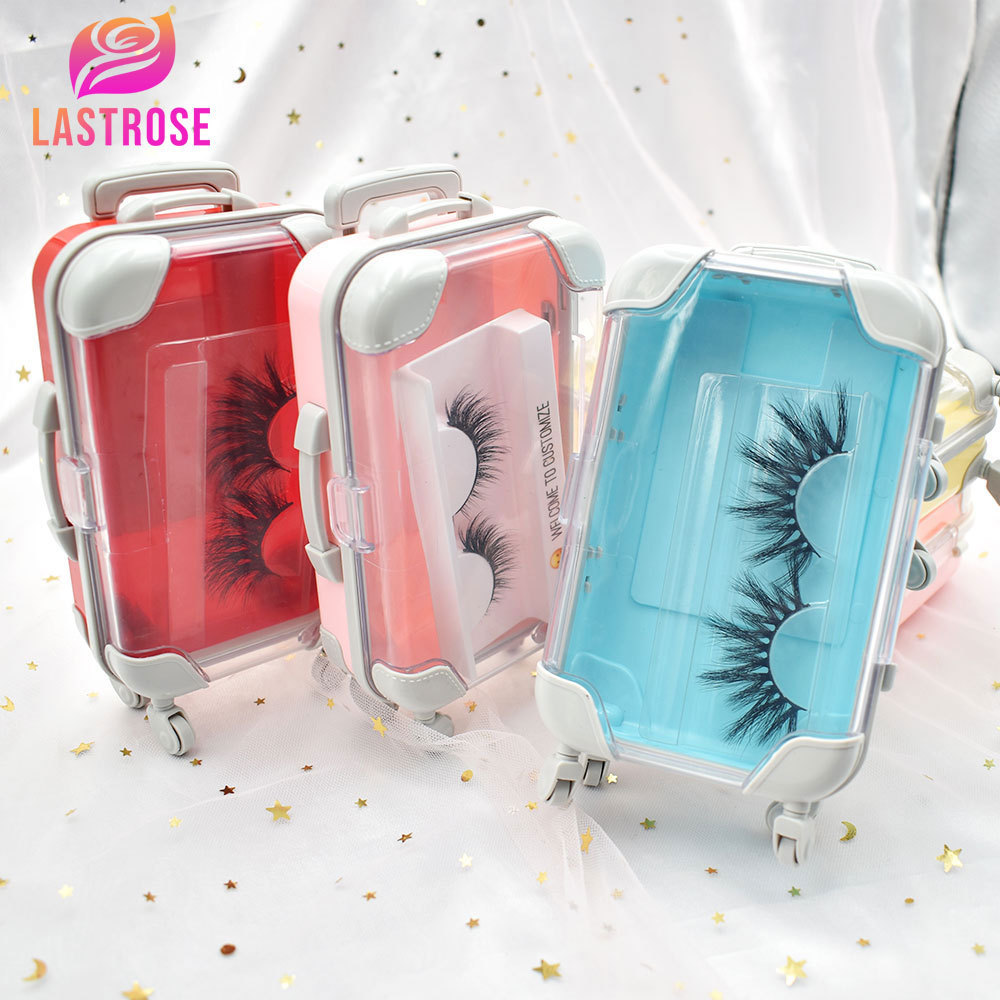 Lastrose mini suitcase wholesale lash suitcase for lash shampoo custom logo suitcase packaging box