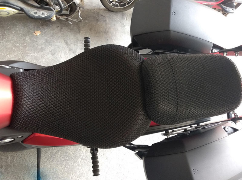 motorcycle seat covers 3D air mesh breathable Anti-Slip motorcycle Waterproof ventilation seat cover for Kawasaki Vulcan S650