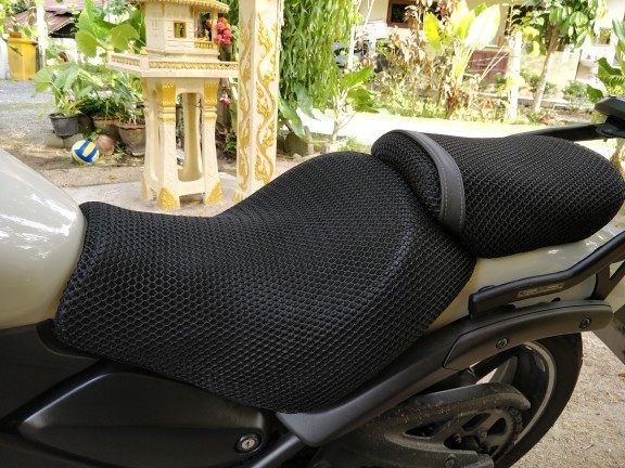 motorcycle seat covers 3D air mesh breathable Anti-Slip motorcycle Waterproof ventilation seat cover for Kawasaki Vulcan S650