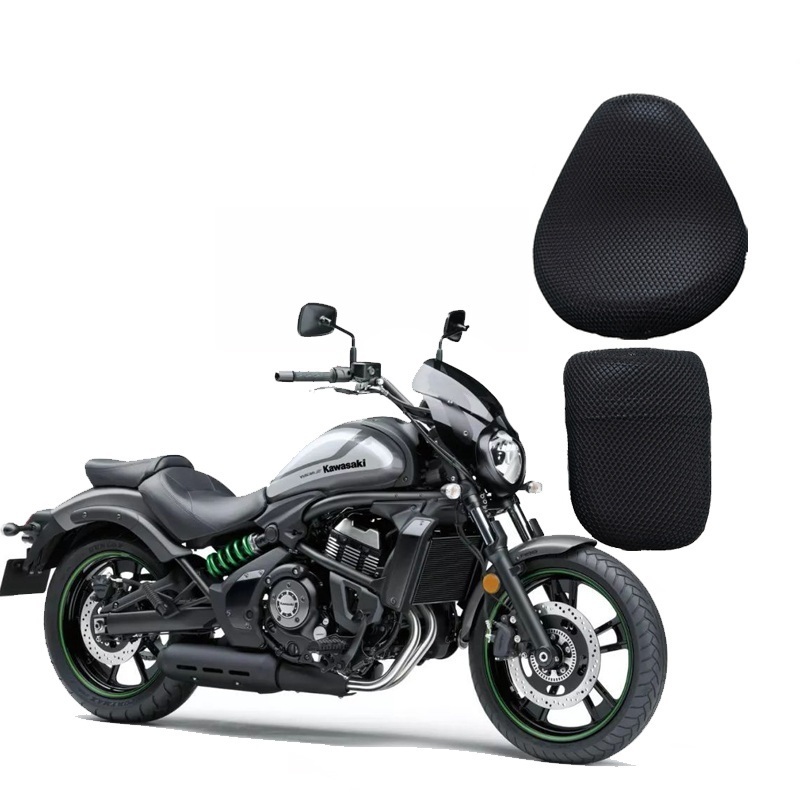 motorcycle seat covers 3D air mesh breathable Anti-Slip motorcycle Waterproof ventilation seat cover for Kawasaki Vulcan S650