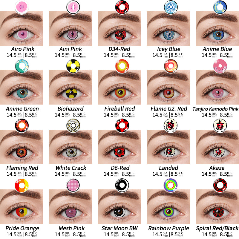 Contact lens Natural Color Contact Lens colored contact lenses for dark eyes 14.2 mm