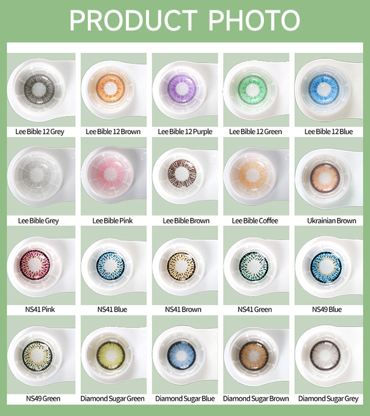 Contact lens Natural Color Contact Lens colored contact lenses for dark eyes 14.2 mm