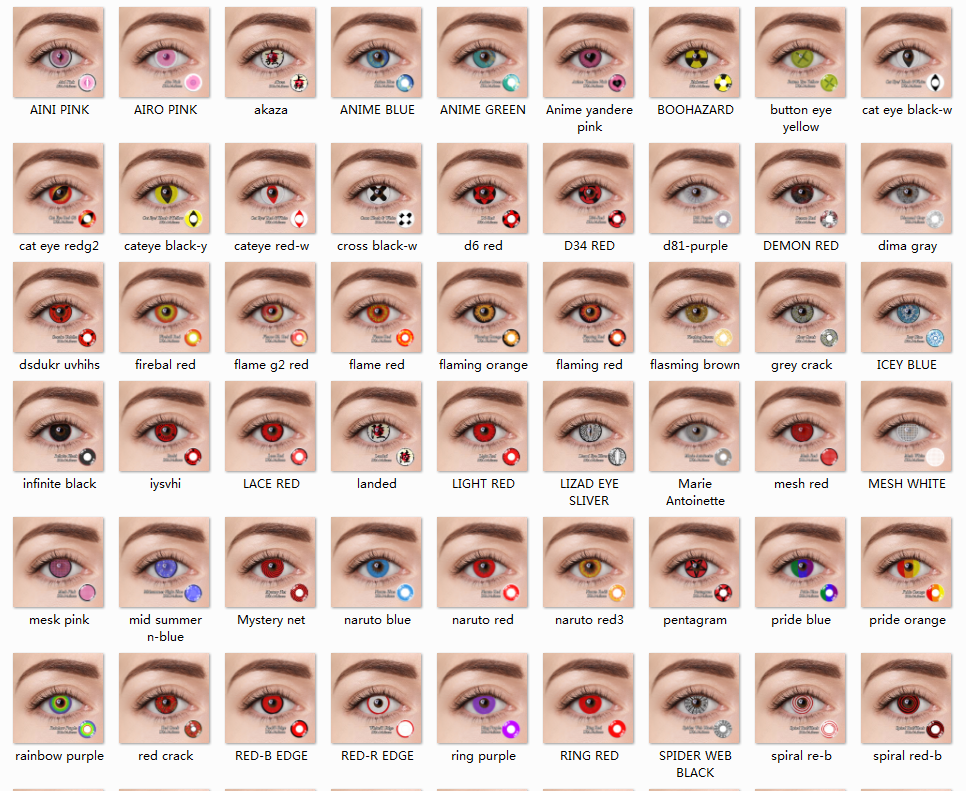 Contact lens Natural Color Contact Lens colored contact lenses for dark eyes 14.2 mm