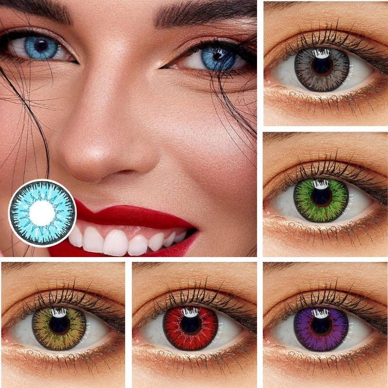 HOT SALE  wholesale yearly crazy lenses halloween contact eye lenses cosplay sharingan contact lens