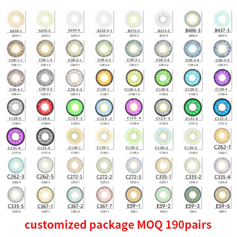 Contact lens Natural Color Contact Lens colored contact lenses for dark eyes 14.2 mm