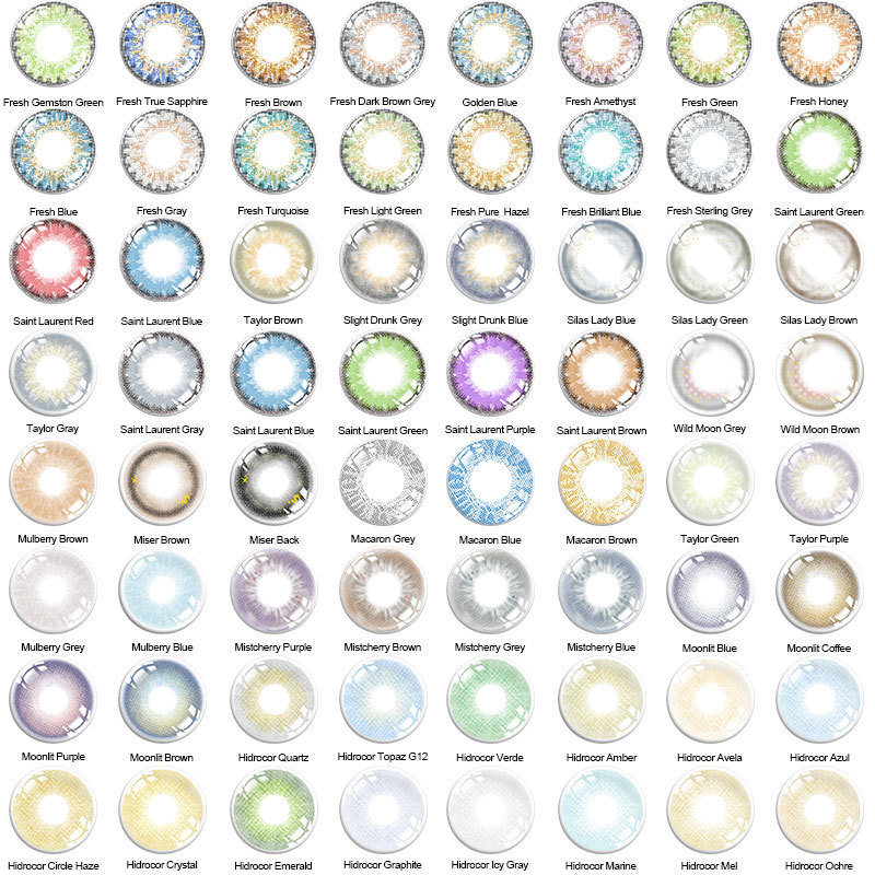 contact lenses with logo colored anime lenses Grey Contact Lens colored eye contacts