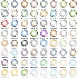 contact lenses with logo colored anime lenses Grey Contact Lens colored eye contacts