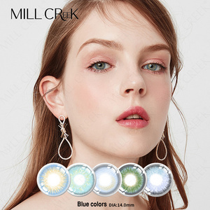 14.00mm contact aurora contact beauty soft circle colour blue contact lenses cosmetic wholesale 2023 for eyes