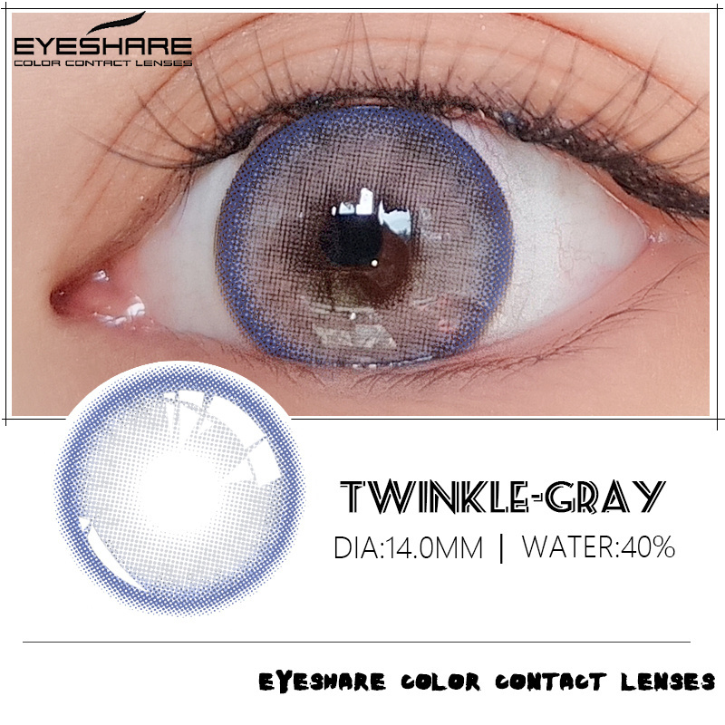 EYESHARE Sharinga Colored Contact Lens Yearly Cosmetic Contact Lenses Eye Color Beauty Colors Lens for Eye Lentes De Contacto