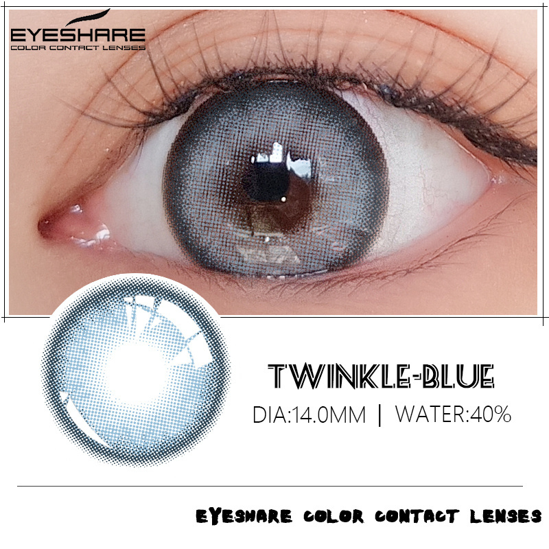 EYESHARE Sharinga Colored Contact Lens Yearly Cosmetic Contact Lenses Eye Color Beauty Colors Lens for Eye Lentes De Contacto