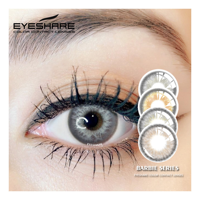 EYESHARE 1 Pair (2pcs)  Natural Crystal Color Lenses for Eyes Cosmetic Contact Lenses Eye Color lens Colored contacts