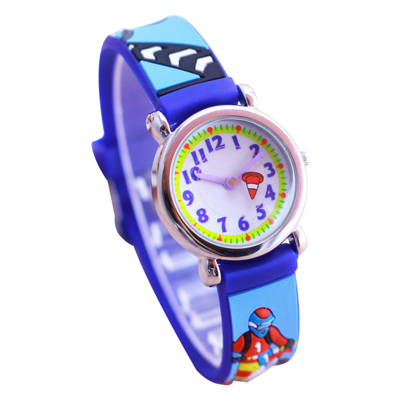 Wholesale New Arrival Creative Kits Watch Reloj Nino Japan Glass 1 Piece Silicone Kids Alloy Round Analog Buckle 10mm 16mm