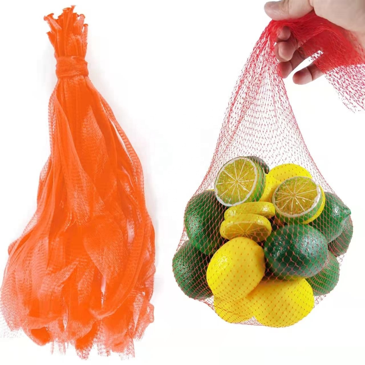 Low Price garlic net bag mesh bags insect protection Christmas tree packaging net