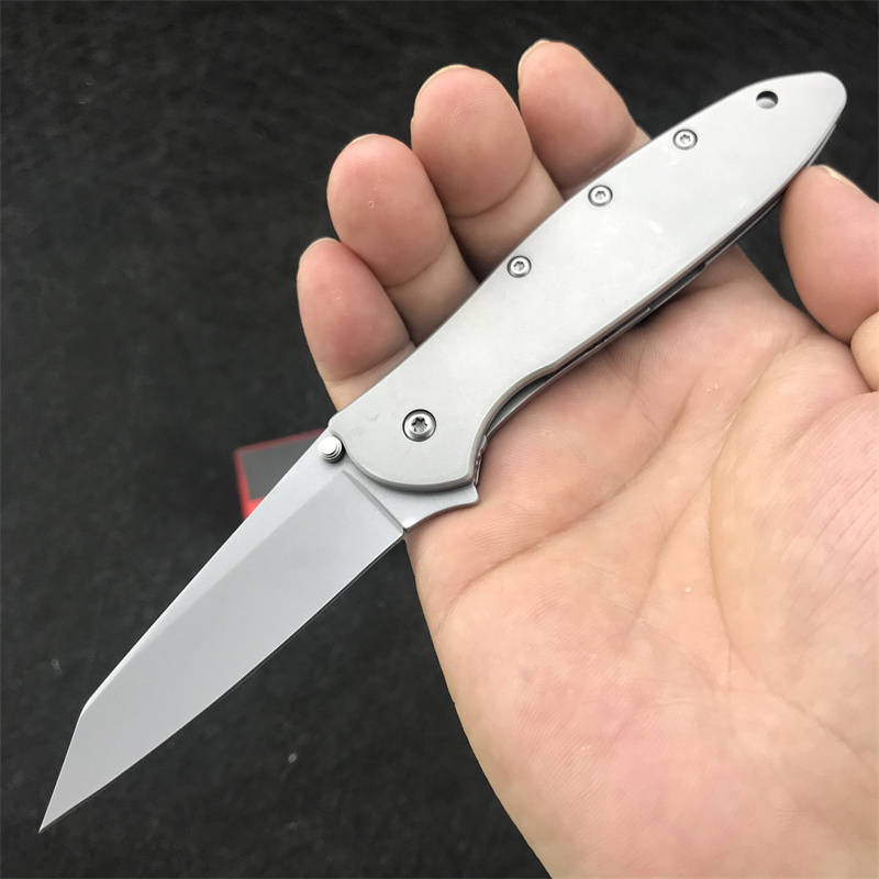 LEEK 1660 EDC Carbon steel Folding Pocket Knife Camping Survival Tactical Knives