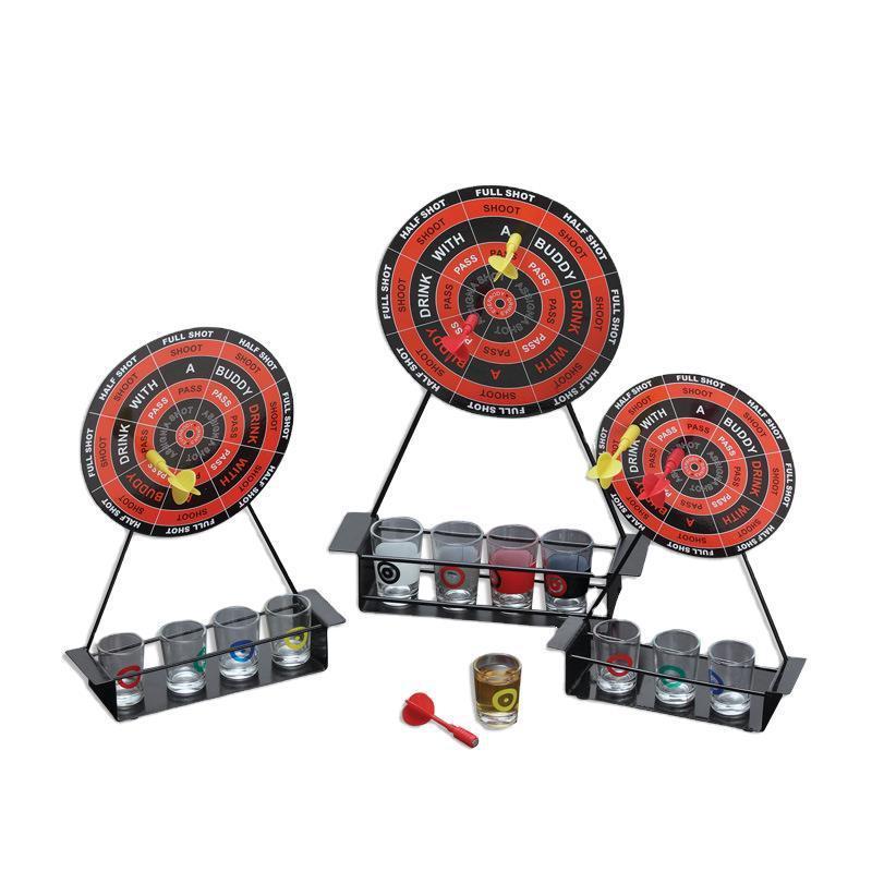 Large Magnetic Board Darts Shot Drinking Game Drinking Game metal Shot Glass Darts Bar Game Set