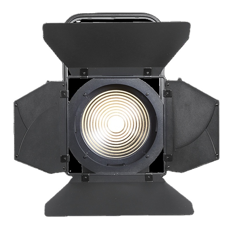 350W TV Studio Lighting Equipment Adjustable LED Fresnel Spot Light Fresnel Led Light