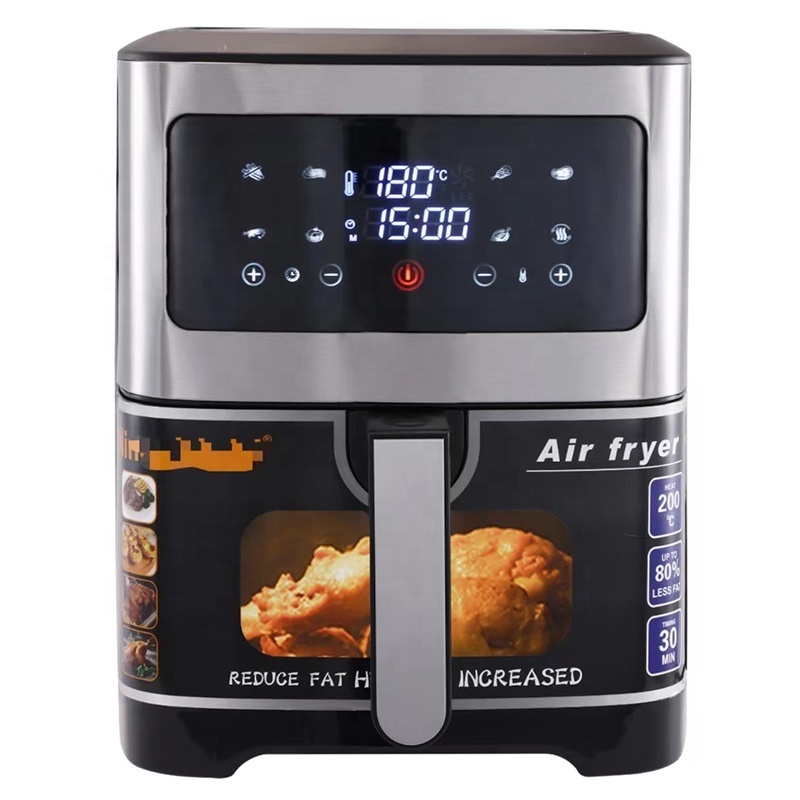 With wifi High Quality Air Fryer Multi Cooker Without Oil Household 6.5L8L Smart Air Fryer On Sale